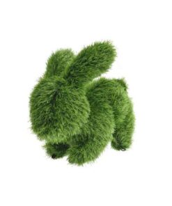FIGURA DECORATIVA CONEJO 45CM CESPED ARTIFICIAL