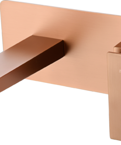 MONOMANDO EMPOTRADO LAVABO PISA ORO ROSA CEPILLADO